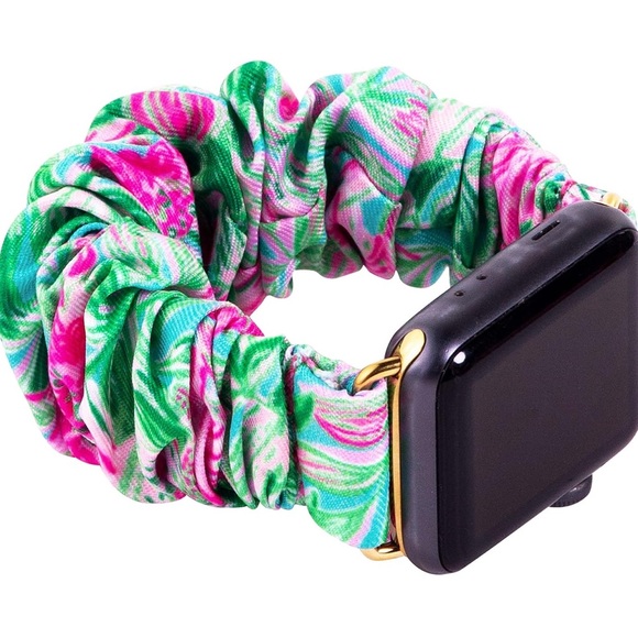 Lilly Pulitzer Accessories - LILLY PULITZER Scrunchie Apple Watch Band Coming In Hot